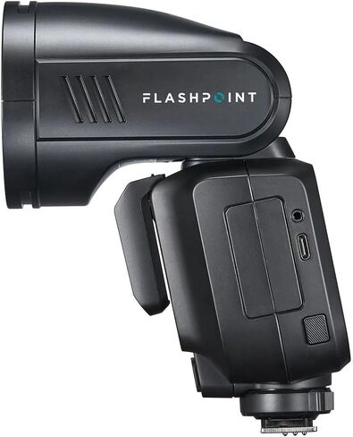 Flashpoint X100 TTL R2 فلاش رأس مستدير ليثيوم أيون على الكاميرا in Saudi Arabia