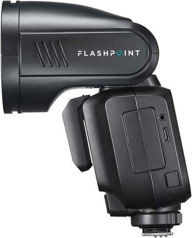 Flashpoint X100 TTL R2 فلاش رأس مستدير ليثيوم أيون على الكاميرا in Saudi Arabia