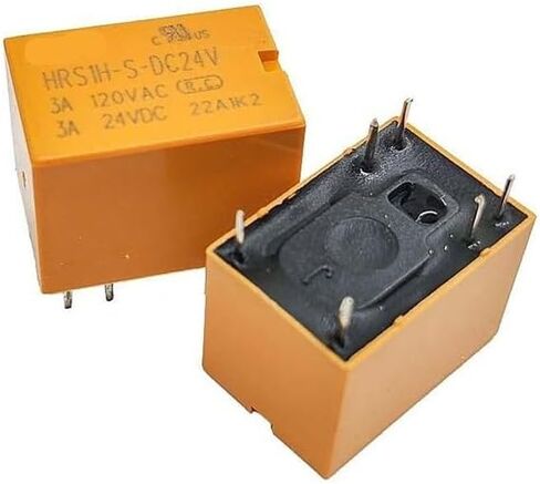 10 قطعة التتابع HRS1H-S-DC5V HRS1H-S-DC12V 24 فولت تحويل مصغر 6 دبوس 3A (HRS1H-S-DC24V) in Saudi Arabia