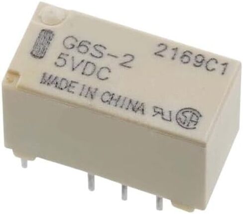 10 قطعة G6S-2-5VDC G6S-2-12VDC G6S-2-24VDC تيار مستمر 5 فولت 12 فولت 24 فولت التتابع (10 قطعة G6S-2-12VDC) in Saudi Arabia