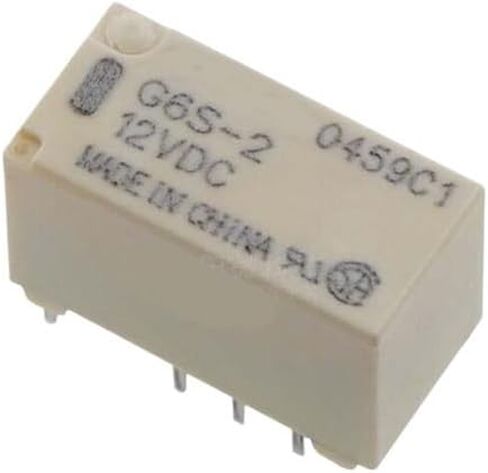10 قطعة G6S-2-5VDC G6S-2-12VDC G6S-2-24VDC تيار مستمر 5 فولت 12 فولت 24 فولت التتابع (10 قطعة G6S-2-12VDC) in Saudi Arabia