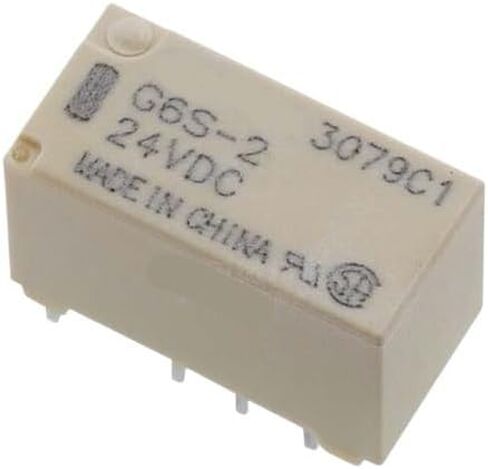 10 قطعة G6S-2-5VDC G6S-2-12VDC G6S-2-24VDC تيار مستمر 5 فولت 12 فولت 24 فولت التتابع (10 قطعة G6S-2-12VDC) in Saudi Arabia