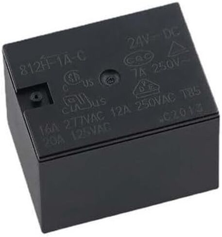 10 قطعة 812H-1C-C-5VDC 812H-1C-C-12VDC 812H-1C-C-24V 5 دبوس التتابع (812H-1C-C-24VDC) in Saudi Arabia