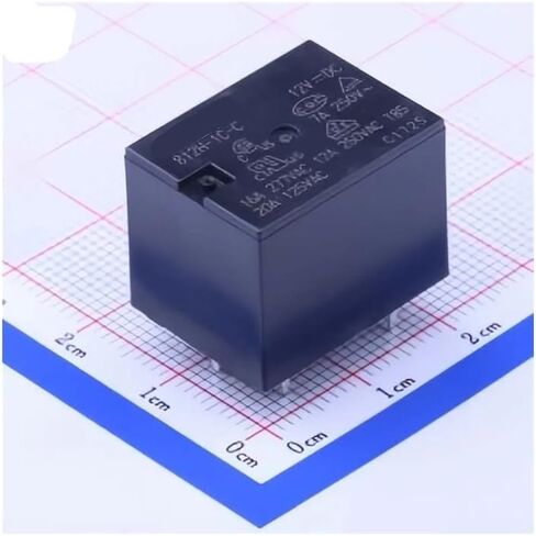 10 قطعة 812H-1C-C-5VDC 812H-1C-C-12VDC 812H-1C-C-24V 5 دبوس التتابع (812H-1C-C-24VDC) in Saudi Arabia
