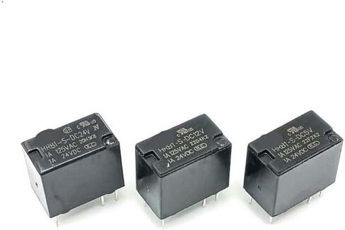 10 قطعة مرحل HRB1-S-DC5V HRB1-S-DC12V DC24V 6 دبابيس 1A واحد مفتوح وواحد مغلق (10 قطعة HRB1-S-DC05V) in Saudi Arabia