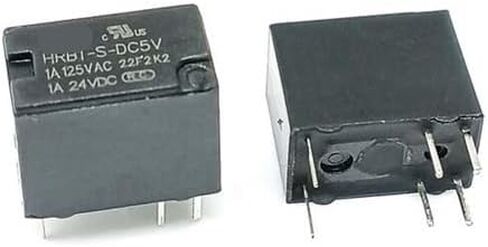 10 قطعة مرحل HRB1-S-DC5V HRB1-S-DC12V DC24V 6 دبابيس 1A واحد مفتوح وواحد مغلق (10 قطعة HRB1-S-DC05V) in Saudi Arabia