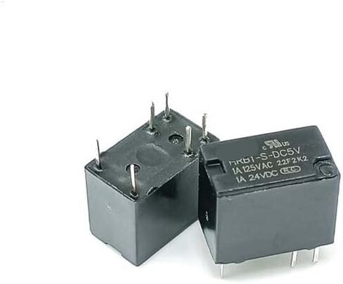 10 قطعة مرحل HRB1-S-DC5V HRB1-S-DC12V DC24V 6 دبابيس 1A واحد مفتوح وواحد مغلق (10 قطعة HRB1-S-DC05V) in Saudi Arabia