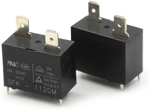SFK-112DM Air Conditioner Relay SFK-112DM-12VDC SFK-124DM 20A 250VAC 4pins(10PCS SFK-112DM) in Saudi Arabia