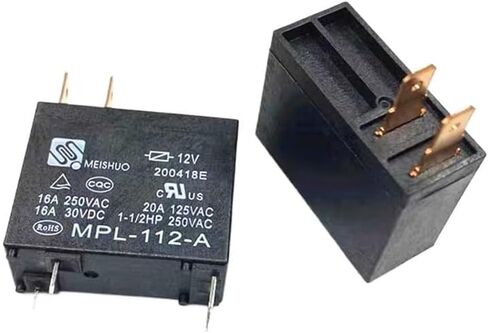 MPL-112-A 12 فولت 20 أمبير 4 دبوس سخان مياه فرن الميكروويف مرحل خاص (10 قطعة MPL-112-A) in Saudi Arabia