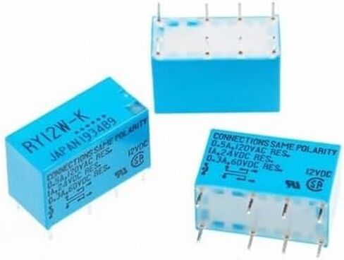 5PCS Relay RY5W-K RY12W-K RY24W-K Signal Relay 8pin 1A(5PCS RY24W-K) in Saudi Arabia