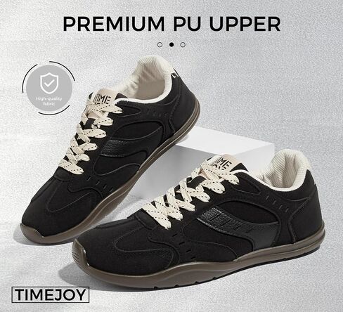 Women's Fashion Sneakers Casual Retro Walking Shoes Lace-Up Lightweight Comfortable Low Top Non-Slip Footwear in Saudi Arabia