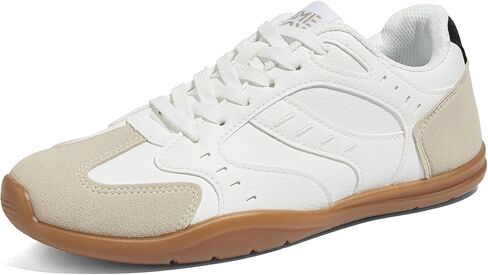 Women's Fashion Sneakers Casual Retro Walking Shoes Lace-Up Lightweight Comfortable Low Top Non-Slip Footwear in Saudi Arabia