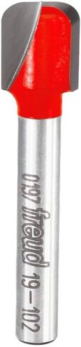 Freud 19-102: 1/8" Radius Dish Carving Bit with 1/4" shank, 2" overall length in Saudi Arabia