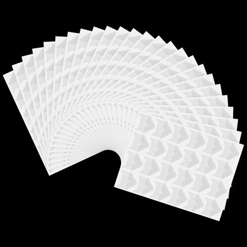 Guduling 600pcs Photo Corner Stickers, Self-Adhesive Scrapbook Corner Stickers, White Picture Corners for Scrapbooking, Photo Album, Journal Memory Books, Diaries in Kuwait