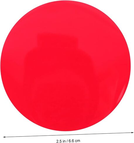 Angoily 10pcs Transparent Color Correction Gel Filters for Flashlight Lighting Red Colored Light Filters for Photography Stage and Dj Lighting Effects in Saudi Arabia
