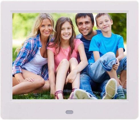 إطار صورة رقمي، إطار صور رقمي 1024 * 600 دقة عالية كاملة IPS 16:9 عرض صورة ومشغل فيديو وموسيقى تقويم منبه تلقائي ومؤقت إيقاف للإعلانات الإلكترونية، in Kuwait