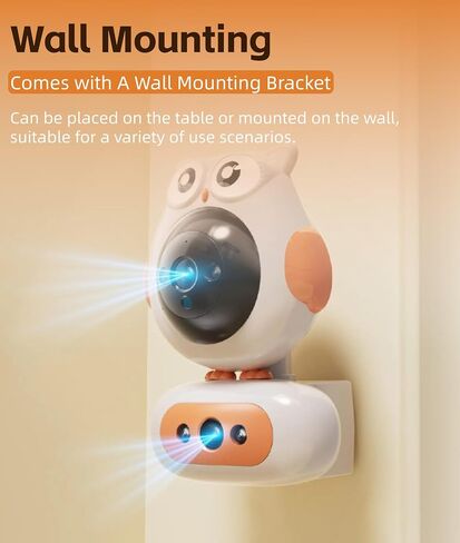 Yoidesu Home Security Camera, 1080P Dual Lens Baby Pet Monitor, 2.4G 2 Way Talk Smart Indoor Security Cam, 360 Deg Panoramic View, Support Phone APP Wi Fi, Built in Mic & Speaker in Saudi Arabia