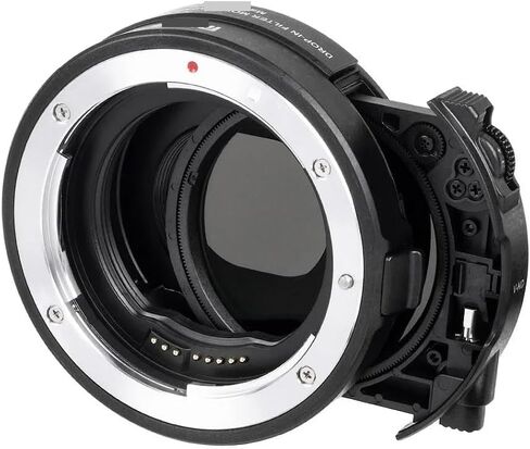 حلقة مهايئ تركيب فلتر Meike MK-EFTM-C لعدسة Canon EF Mount إلى EOS-M M2 M3 M5 M6 M6 II M10 M50 M50 II M100 M200 (مرشح شفاف) in Kuwait