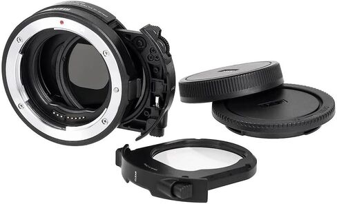 حلقة مهايئ تركيب فلتر Meike MK-EFTM-C لعدسة Canon EF Mount إلى EOS-M M2 M3 M5 M6 M6 II M10 M50 M50 II M100 M200 (مرشح شفاف) in Kuwait