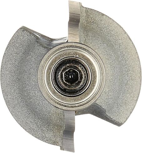 Vermont American 23149 5/32-Inch Radius Carbide Tipped Roman Ogee Router Bit, 1/2-Inch Ball Bearing 2-Flute 1/4-Inch Shank in Saudi Arabia