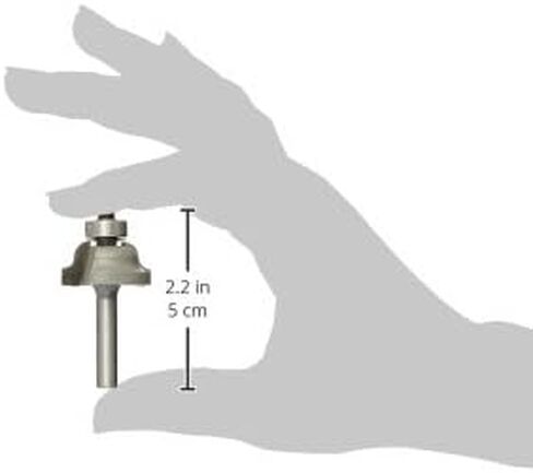 Vermont American 23149 5/32-Inch Radius Carbide Tipped Roman Ogee Router Bit, 1/2-Inch Ball Bearing 2-Flute 1/4-Inch Shank in Saudi Arabia