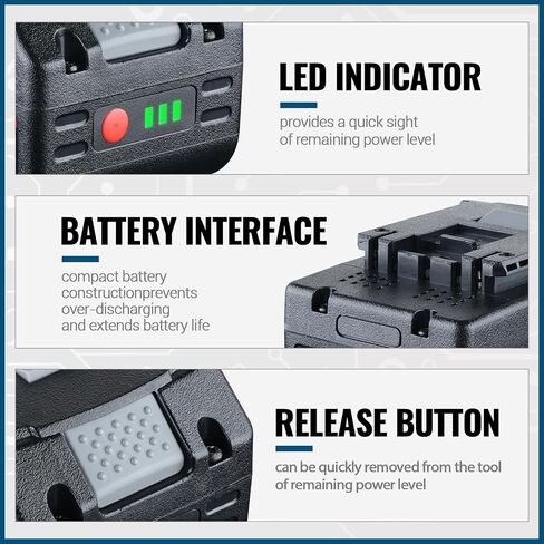 2 حزمة 7.0Ah 18V ليثيوم أيون BAT609 استبدال بطارية بوش متوافقة مع بوش 18V بطارية BAT609 BAT618 BAT618G BAT619 BAT619G BAT610G BAT622 أدوات لاسلكية in Saudi Arabia