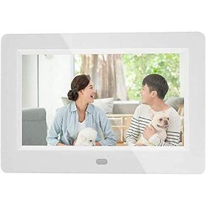 إطار صور رقمي، إطار صور رقمي إلكتروني مقاس 10.1 بوصة، مع شاشة IPS LCD ومستشعر حركة، مشغل فيديو بخاصية التدوير التلقائي لساعة التقويم، in Saudi Arabia