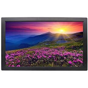 إطارات الصور الرقمية 21.5 بوصة إطار صورة رقمي LED HD 1920 × 1080 دقة 1080 بكسل تشغيل مثبت على الحائط مصعد مول آلة الإعلان المجتمعي صور إلكترونية Al (أبيض 22 بوصة) in Saudi Arabia