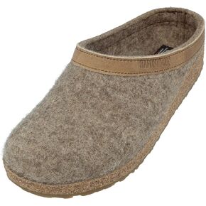 شبشب HAFLINGER نسائي من الصوف مفتوح الظهر، بيج، 5 in Kuwait