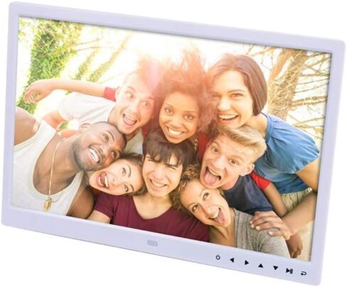 إطار صور رقمي متقدم للصور مقاس 15 بوصة، إطار صور إلكتروني USB SD/SDHC على مدار الساعة ووظيفة التقويم، إطار صورة رقمي مع جهاز تحكم عن بعد بمستشعر الحركة، in Saudi Arabia