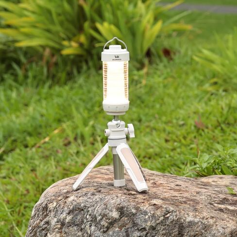 Wurkkos Mini Telescopic Tripod, Handheld Stand | with 360° Flexible Ball Head and 1/4" Screw for CL01 Camping Lantern、HD02 HD05 TS27 flashlight (Black) in Kuwait
