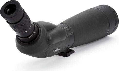 Celestron - نطاق اكتشاف TrailSeeker 80 - عدسة تكبير 20-60x - عرض ساطع وعالي الدقة مع بصريات XLT متعددة المغلفة بالكامل - تركيز مزدوج وحامل ثلاثي القوائم دوار - الطيور والحياة البرية in Kuwait