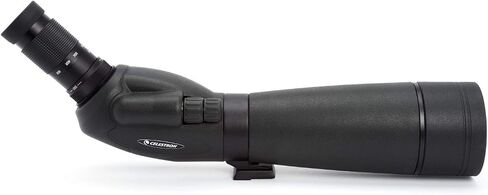 Celestron - نطاق اكتشاف TrailSeeker 80 - عدسة تكبير 20-60x - عرض ساطع وعالي الدقة مع بصريات XLT متعددة المغلفة بالكامل - تركيز مزدوج وحامل ثلاثي القوائم دوار - الطيور والحياة البرية in Kuwait