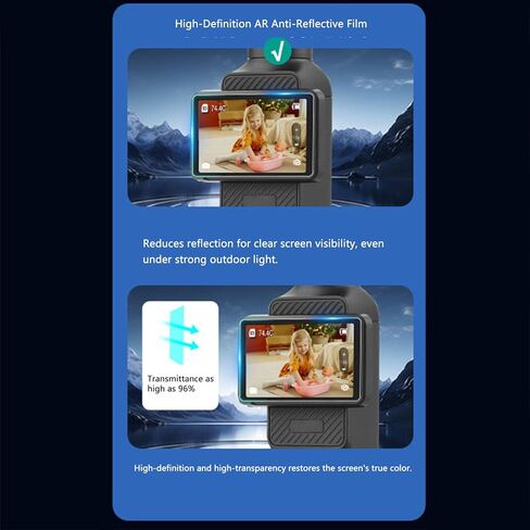 واقي عدسة الكاميرا المضاد للانعكاس من EBTOOLS، طبقة غطاء شاشة لعدسة AR in Kuwait