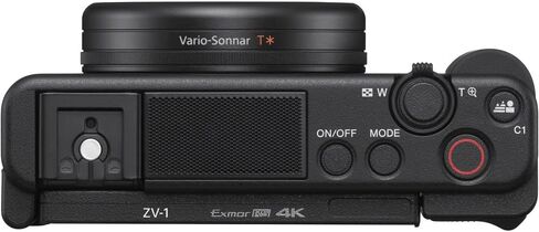 كاميرا Sony ZV-1 الرقمية (أسود) (DCZV1/B) + بطاقة ذاكرة سعة 64 جيجابايت + قارئ بطاقات + حقيبة ناعمة فاخرة + حامل ثلاثي مرن + محفظة ذاكرة + طقم تنظيف (متجدد) in Saudi Arabia