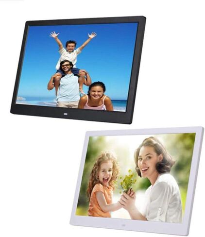 Digital Photo Frame, 12 Inch HD with Motion Sensor and Remote Control Digital Photo Frames 16:9 Widescreen LED Screen Digital Picture Frame, in Saudi Arabia