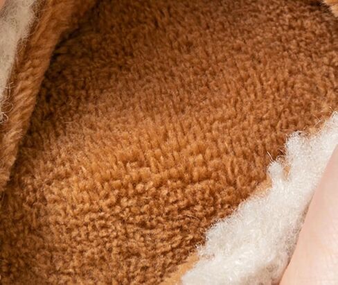 Cute Cozy Cartoon Bear Cotton Slippers, Home Indoor Outdoor Warm Non-Slip Sandals Soft Bottom Plush Slides for Women Men in Saudi Arabia
