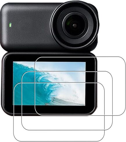 Screen Protector for DJI Osmo Nano camera, Ultra Clear Tempered Glass Screen Protector,Easy Installation,Anti-Scratch,HD Quality,(3 Pack) in Saudi Arabia