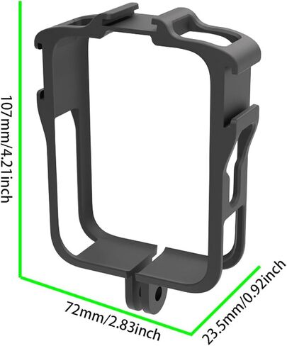 Plastic Protective Frame for DJI OSMO 360 Panoramic Action Camera,Simple and Easy to Us,Sturdy and Wear-Resistant in Saudi Arabia
