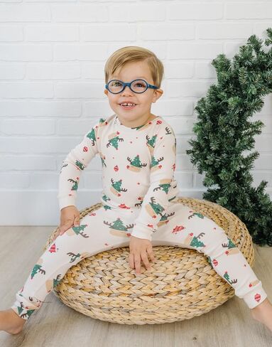 moimoln Sibling Matching 6M-8Y Cotton Modal Snug-Fit Pajamas Baby to Kids in Saudi Arabia
