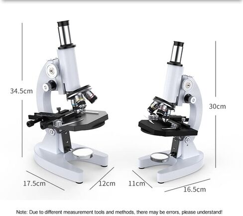 طقم مجهر Microscope2000x-5000x مجهر بيولوجي عالي الدقة 9 قطعة ملحقات محولات عدسة المجهر in Saudi Arabia
