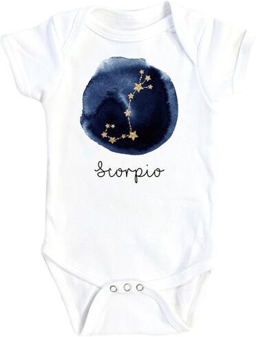 Scorpio Zodiac - Baby Boy Girl Clothes Infant Bodysuit Funny Cute Newborn in Saudi Arabia