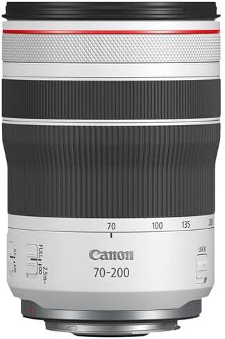 عدسة Canon RF 70-200mm f/4 L هي عدسة USM | تكبير تليفوتوغرافي من السلسلة L مع تثبيت الصورة والتركيز التلقائي السريع والتصميم المضغوط | للتصوير الفوتوغرافي للرياضة والحياة البرية والسفر (4318C002) + حقيبة + بطاقة سعة 64 جيجابايت in Saudi Arabia