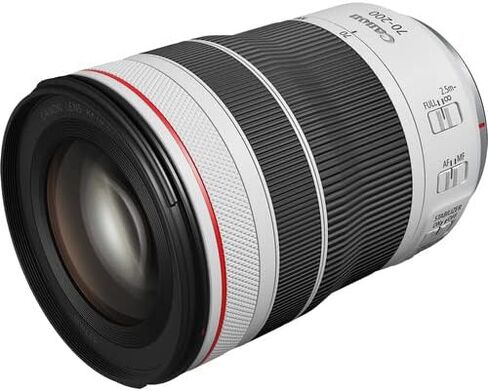 عدسة Canon RF 70-200mm f/4 L هي عدسة USM | تكبير تليفوتوغرافي من السلسلة L مع تثبيت الصورة والتركيز التلقائي السريع والتصميم المضغوط | للتصوير الفوتوغرافي للرياضة والحياة البرية والسفر (4318C002) + حقيبة + بطاقة سعة 64 جيجابايت in Saudi Arabia