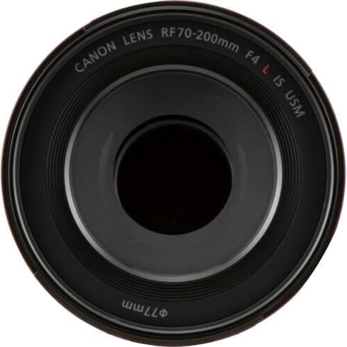 عدسة Canon RF 70-200mm f/4 L هي عدسة USM | تكبير تليفوتوغرافي من السلسلة L مع تثبيت الصورة والتركيز التلقائي السريع والتصميم المضغوط | للتصوير الفوتوغرافي للرياضة والحياة البرية والسفر (4318C002) + حقيبة + بطاقة سعة 64 جيجابايت in Saudi Arabia