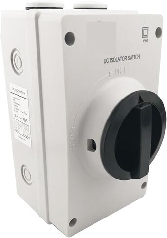 IP66 Outdoor 1000V 32A 63A 100A 4P Solar PV DC Isolator disconnector Switch(1000V 63A) in Saudi Arabia