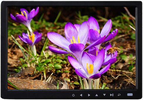 إطارات الصور الرقمية شاشة LED LCD بإضاءة خلفية مقاس 12 بوصة، إطار صور إلكتروني، زر لمس أمامي، دعم لتشغيل الصور/مقاطع الفيديو/الموسيقى، مثبتة على الحائط، in Saudi Arabia