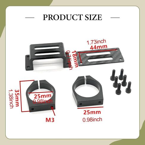 Plug Fixed Seat Support Base Professional Connector Mount Holder Bracket Agriculture Drone Accessories for as150U RC Drone, 20mm in Saudi Arabia