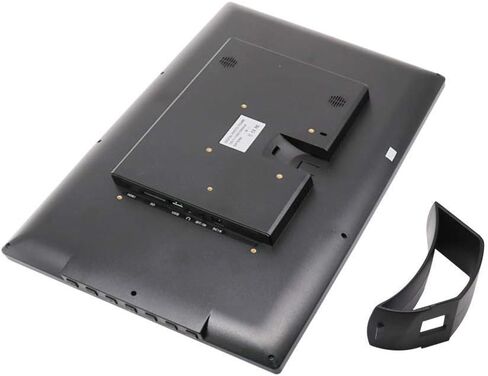 إطارات الصور الرقمية 21.5 بوصة إطار صورة رقمي LED HD 1920 × 1080 دقة 1080 بكسل تشغيل مثبت على الحائط مصعد مول آلة الإعلان المجتمعي صور إلكترونية Al (أبيض 22 بوصة) in Saudi Arabia