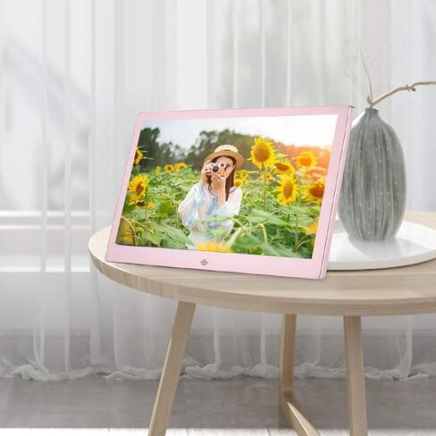 Digital Photo Frame 10 Inch Digital Picture Frame with 1366x768 HD Screen, Support SD Card, USB, Calendar Alarm Clock Quality Gift, in Saudi Arabia